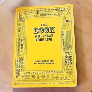 This book will change your life 365 daily pages. Satire Bazaar Adult